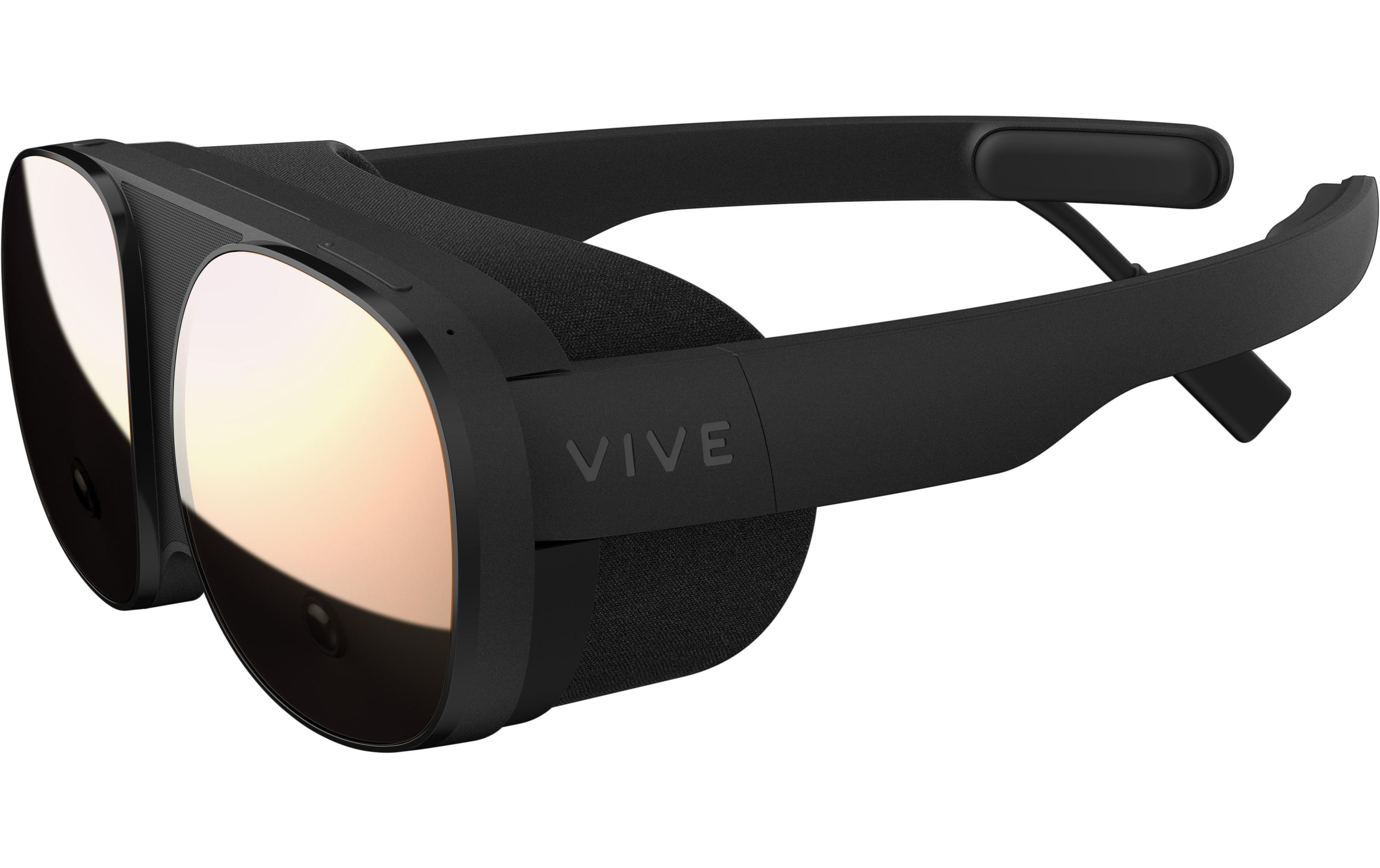 VR-Brille Vive Flow<br>Ultraleichte, faltbare und immersive VR-Brille mit austauschbaren Gesichts- und Schläfenpolstern
