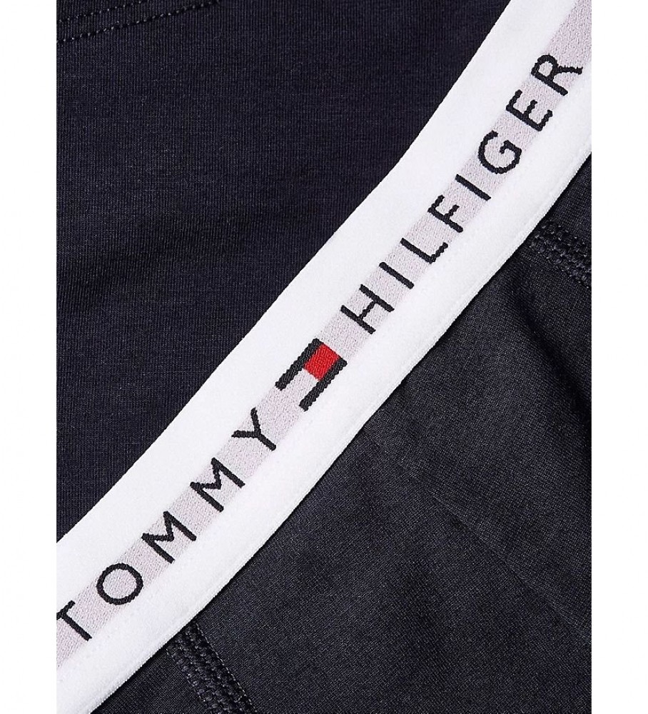 Pacote com 3 cuecas boxer azul-marinho Tommy Hilfiger