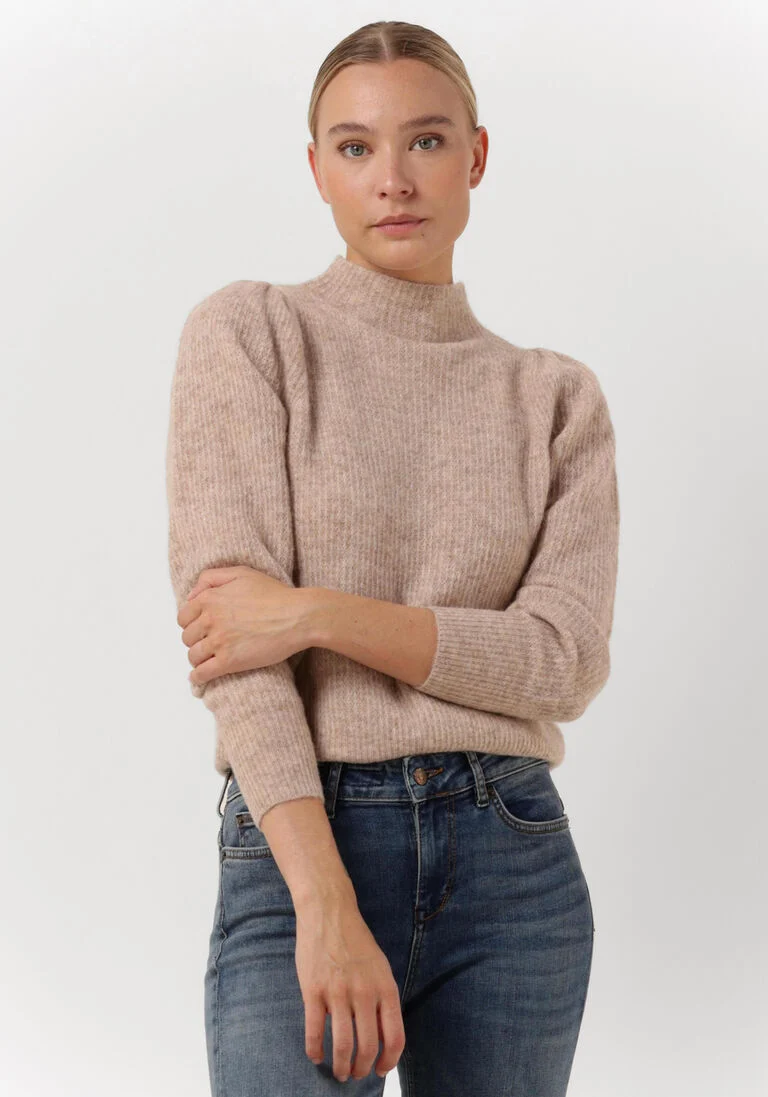 NEO NOIR beige neo noir trui marlia knit blouse