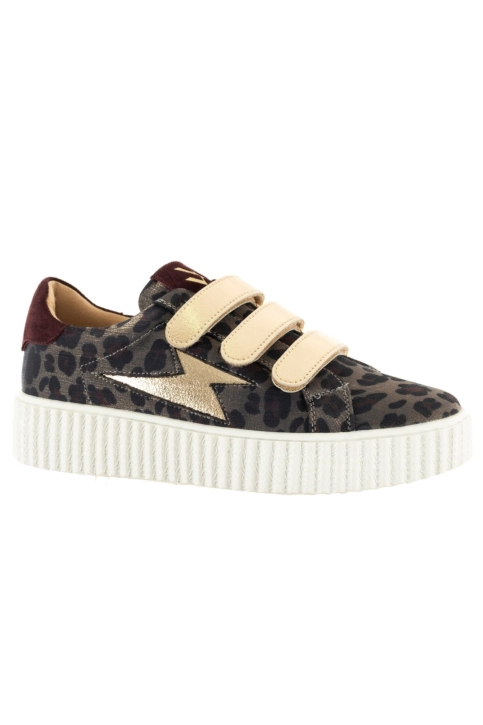 Baskets basses vanessa wu maelle leopard