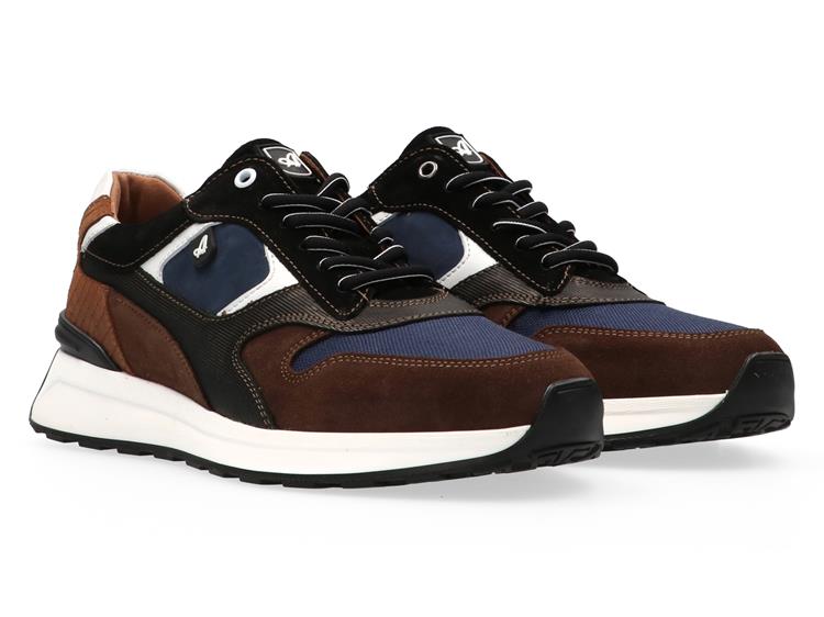 Australian Footwear Kyoto SKQ Blauw Zwart Combi