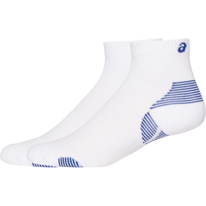 Asics Unisex Strømper FujiTrail Run Quarter Sock 2-pack Hvid