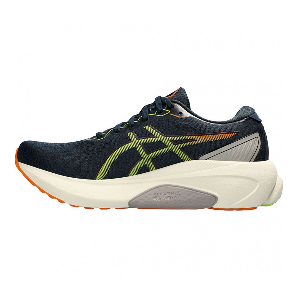 Asics GEL-KAYANO 30 - Chaussures running Homme french blue/neon lime