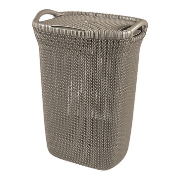 Curver Knit Wasmand 57L - Harvest Brown