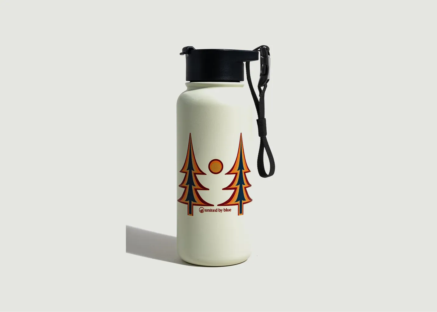 Gourde en acier 32 oz Trippy Trees United by Blue