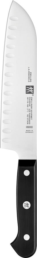 Zwilling Gourmet Santoku 18 cm Grå/sort