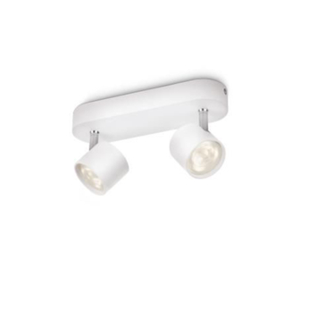 Philips Opbouwspot MyLiving Star LED Wit 2 x 4.5W