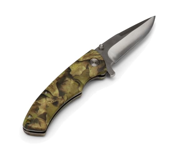 Jaktfoldekniv Green Camo 4,5