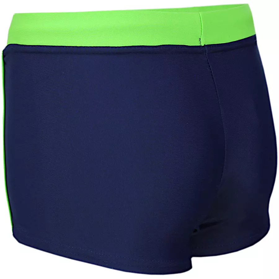 Aquarti Jungen Kinder Badehose Seitliche Paspel grün