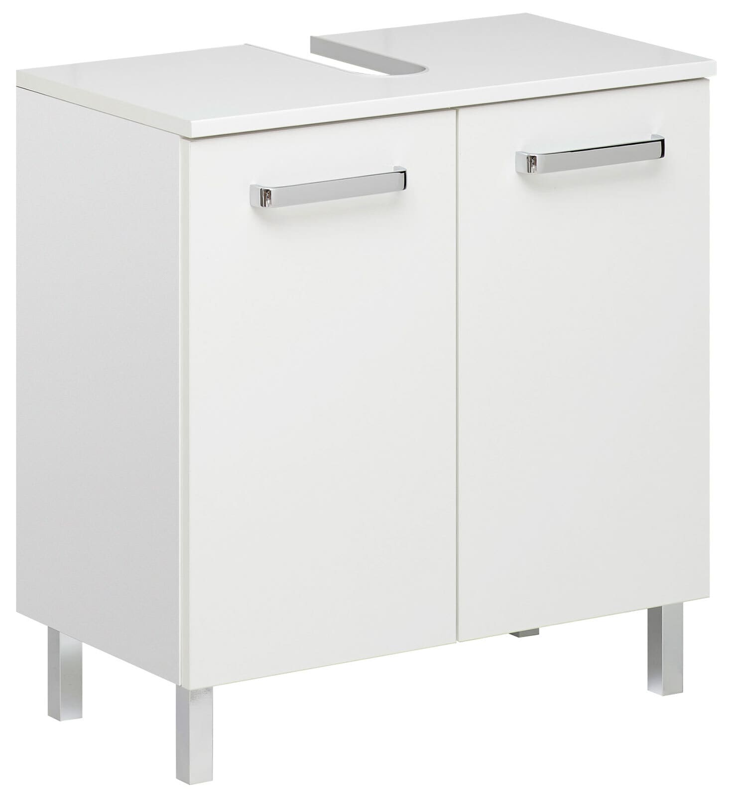 CASAVANTI Waschbeckenunterschrank 60 x 62 cm weiß