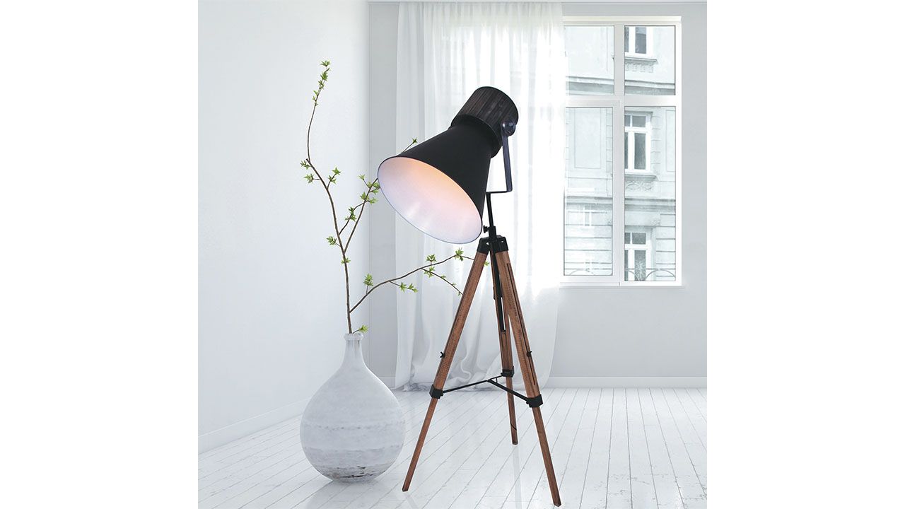 Vloerlamp 1458ZW Hoody B60 x D60 cm