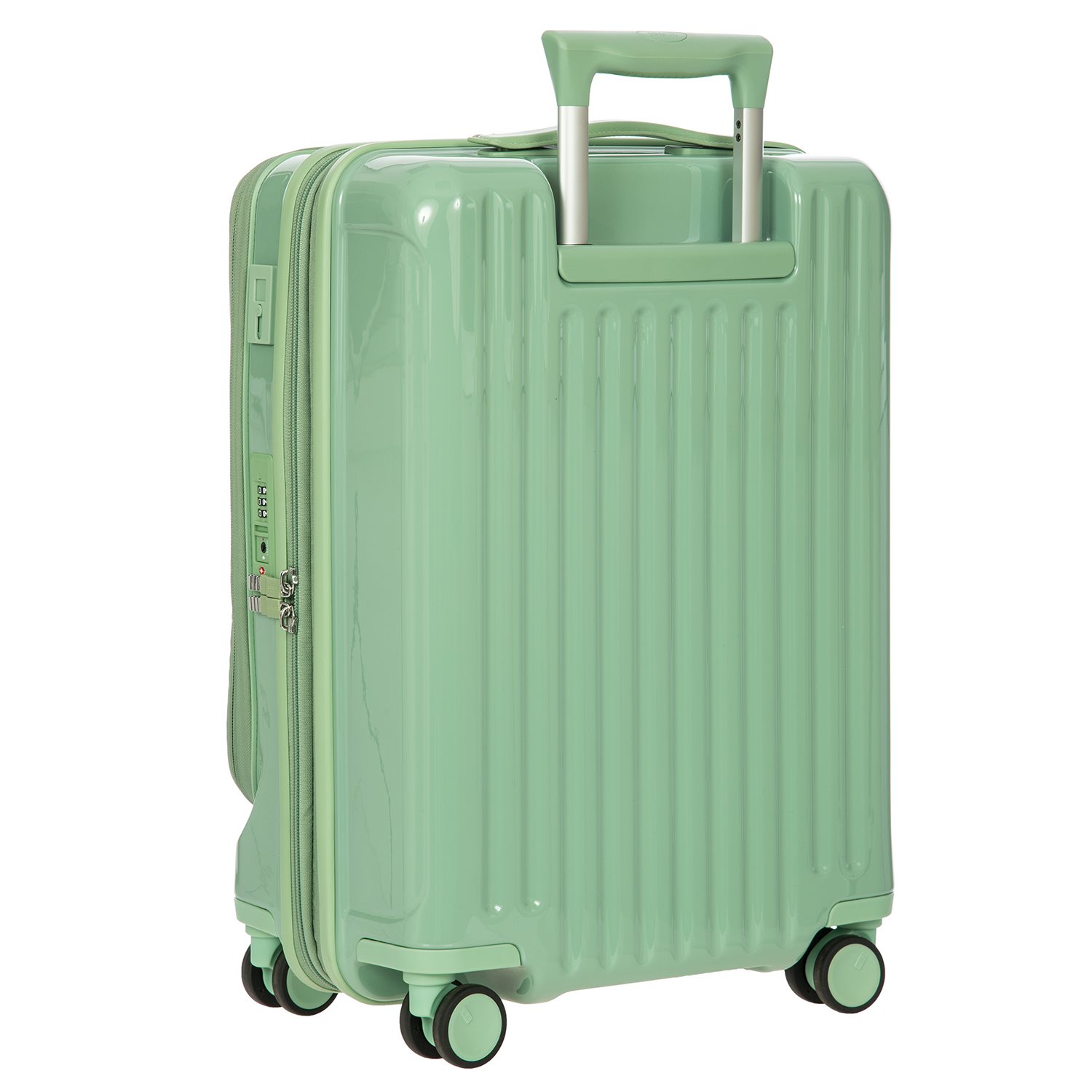 Bric's Positano Cabin Trolley 55 with Pocket sage green