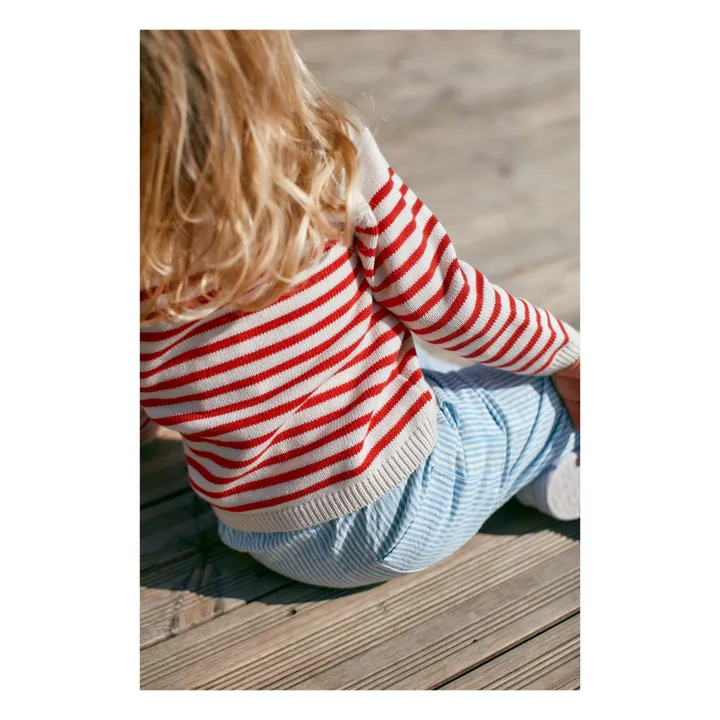 Copenhagen Colors Pull Marinière | Rouge
