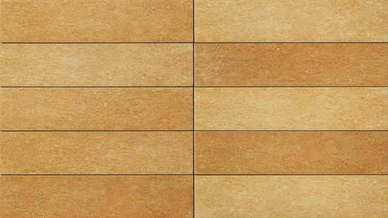 Valence Orizz vloertegel senape mat 6.5x29cm oker