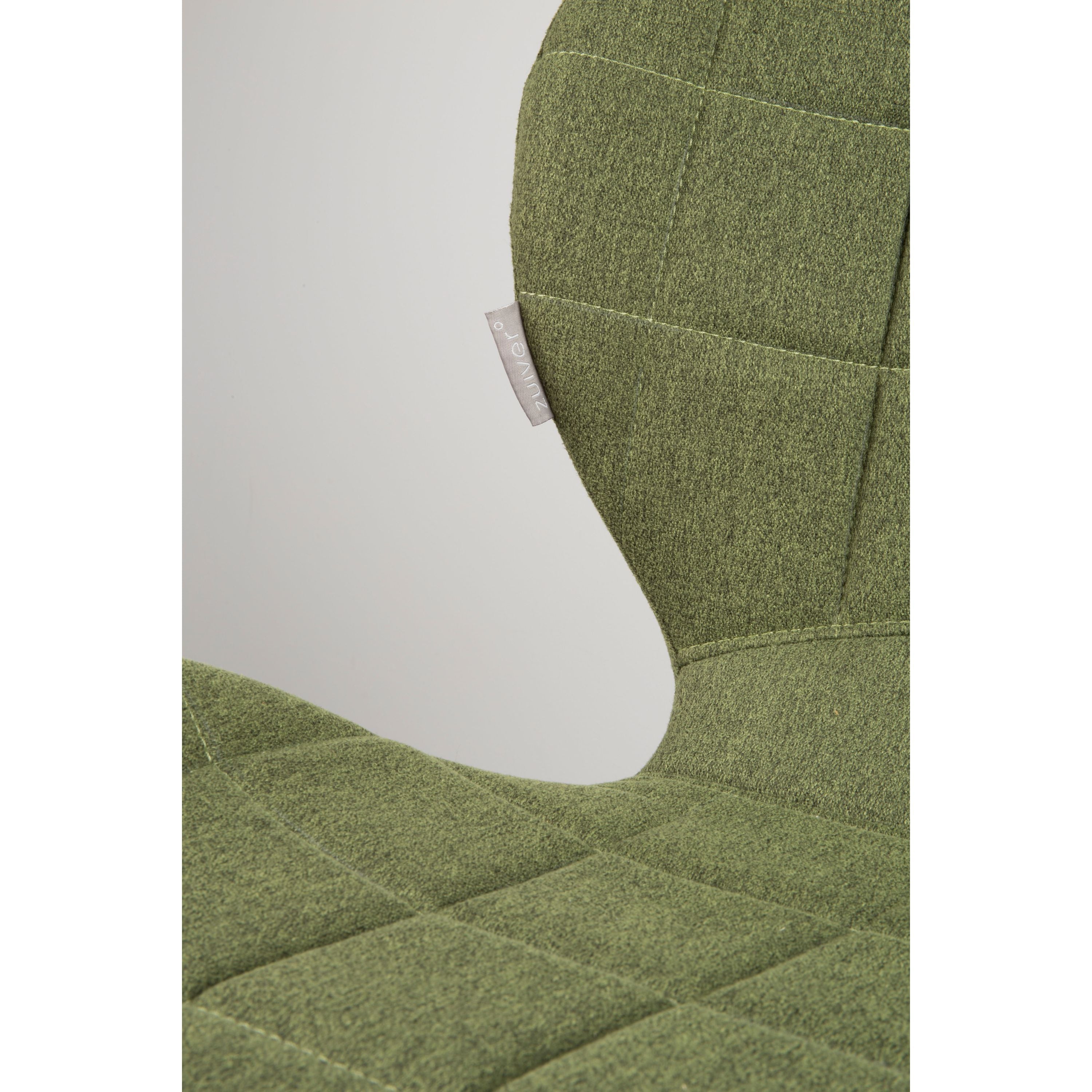 Zuiver OMG Eetkamerstoelen  Groen - Set van 2