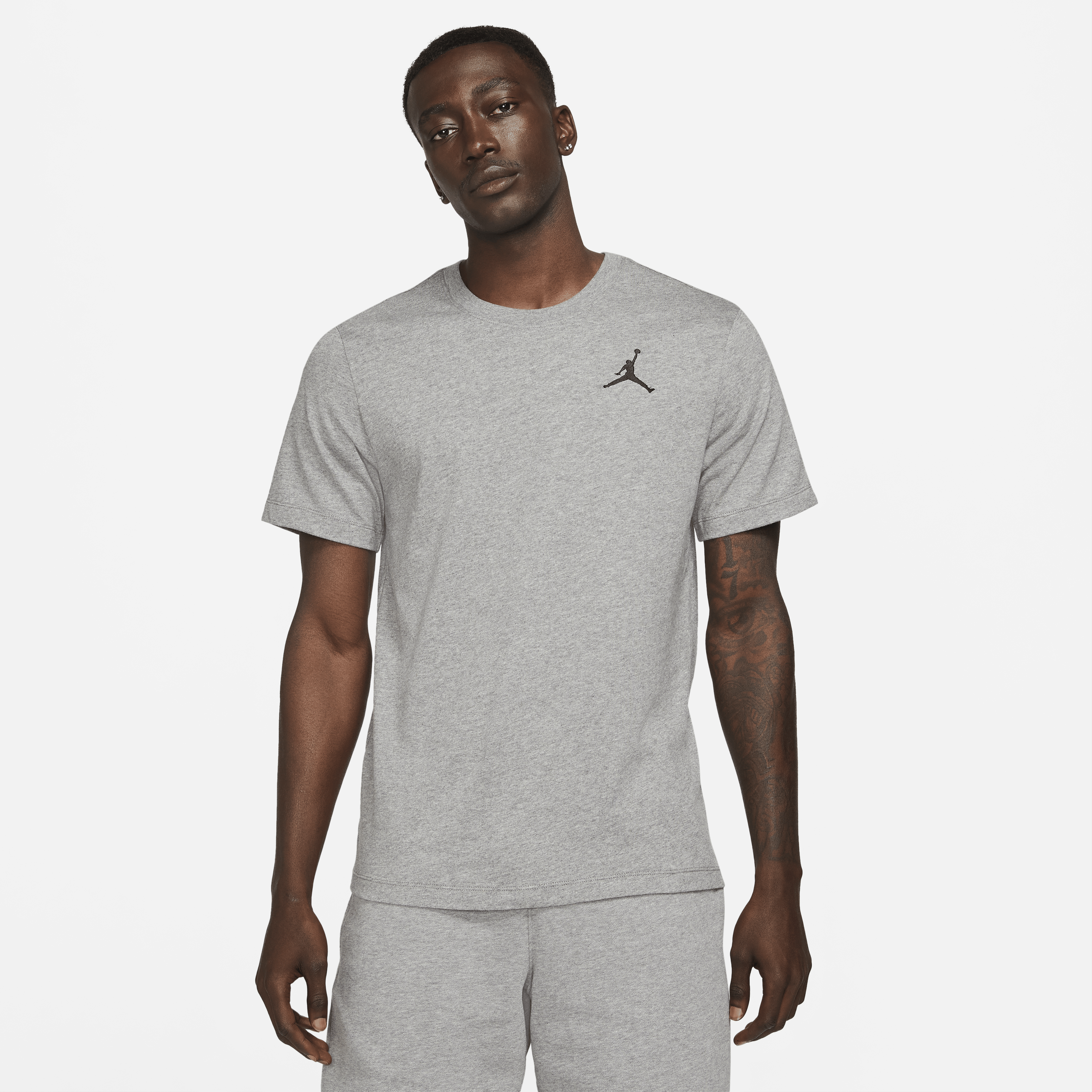 Jordan Jumpman Crew T-Shirt Grau F091