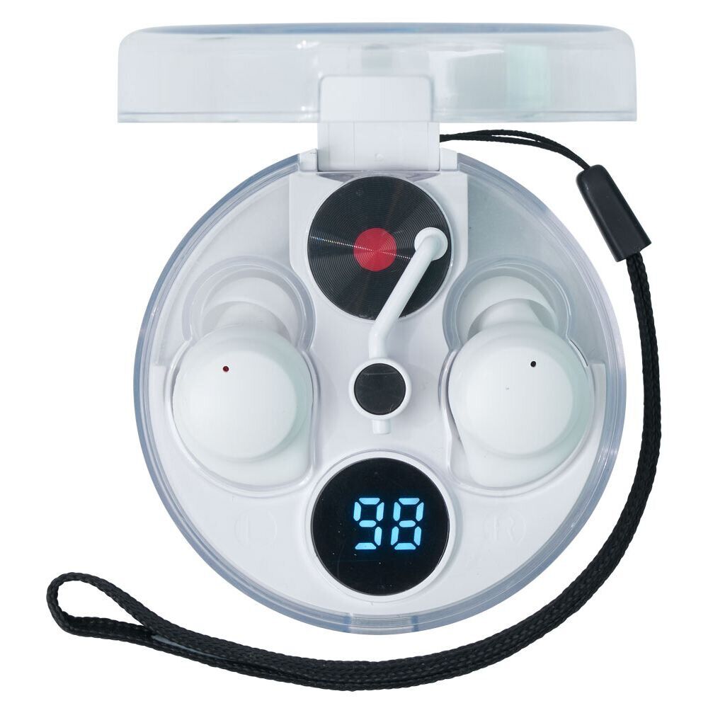 Écouteurs bluetooth ABS et plastique Ø6,6cm - 2 coloris