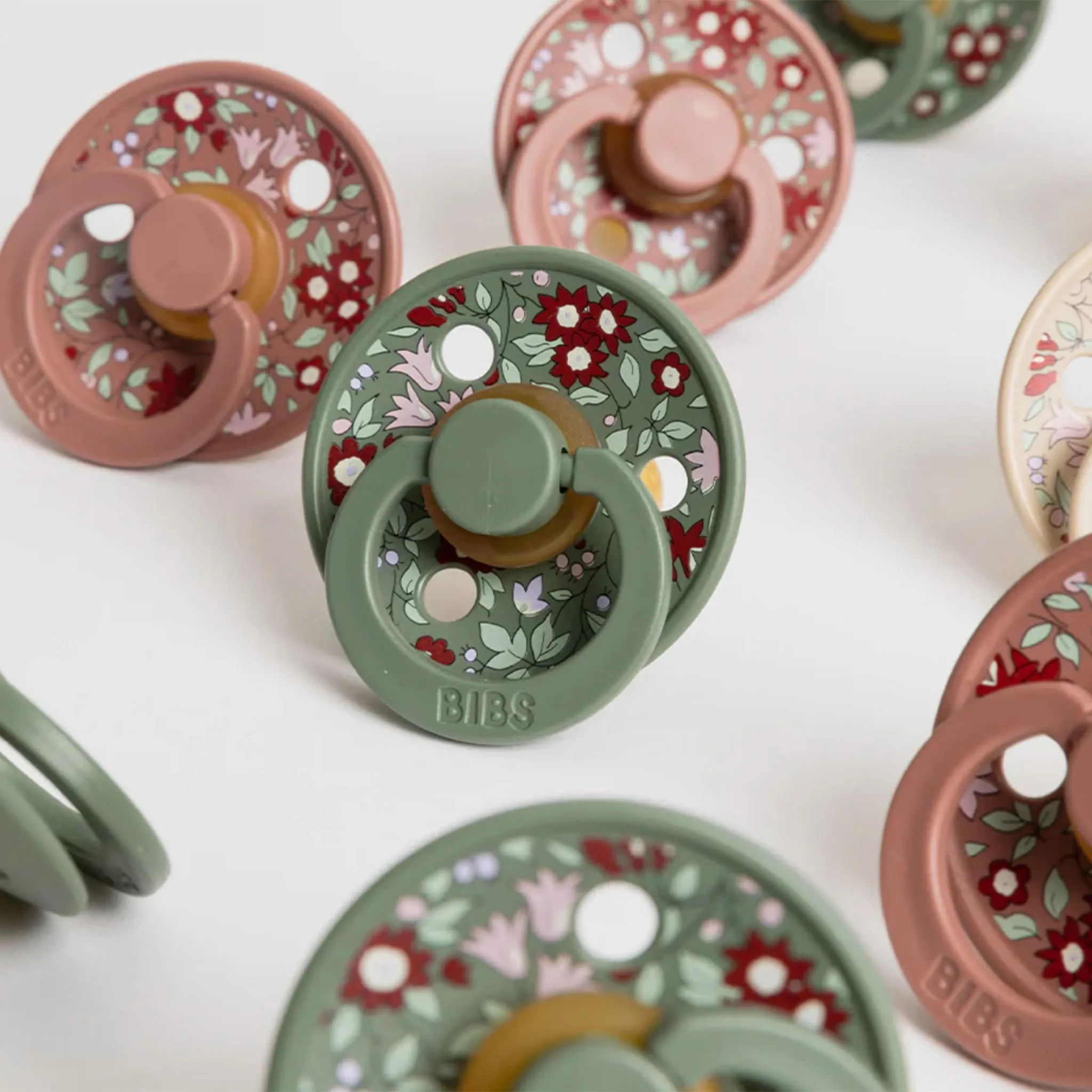 Bibs Suce Bibs Liberty 0-6mois Paquet de 2 - Pine Mix (Grandeur 1)