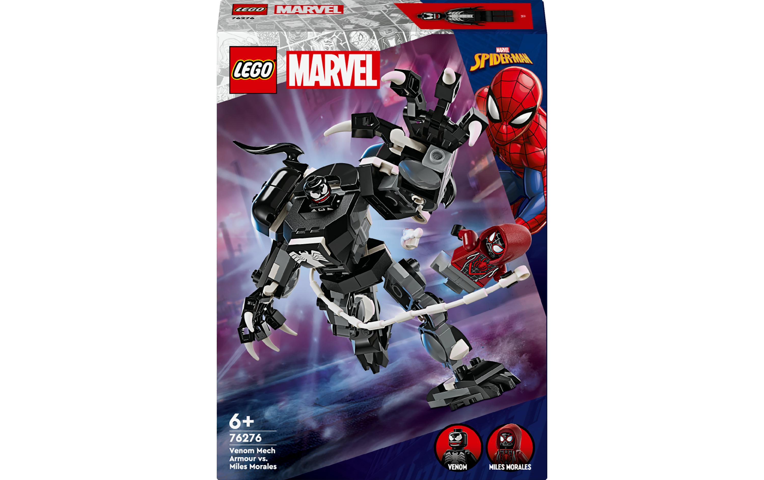 Marvel Venom Mech vs. Miles Morales 76276Baubares Superhelden-Spielset