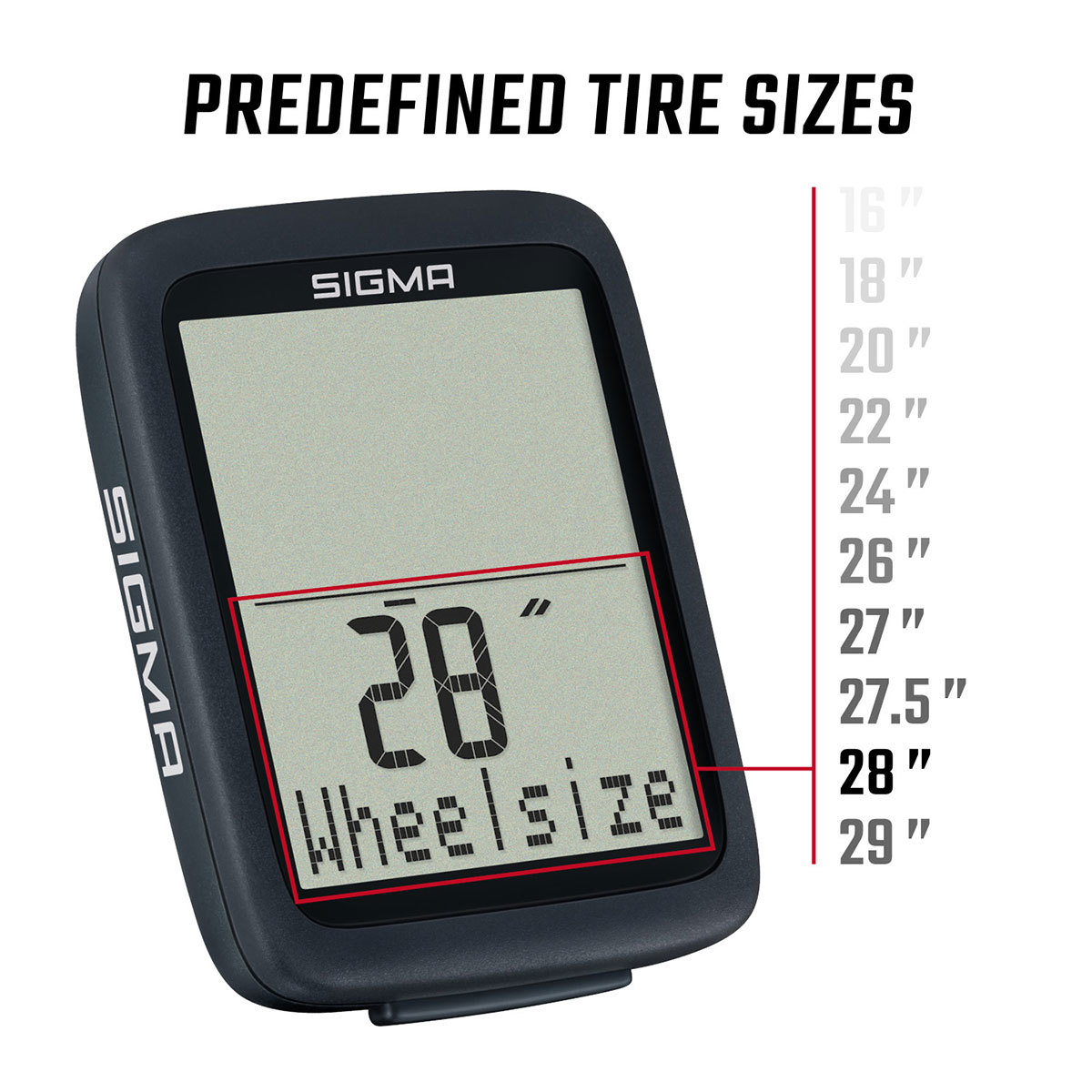 Sigma Sport BC 8.0 WL ATS Draadloze Fietscomputer