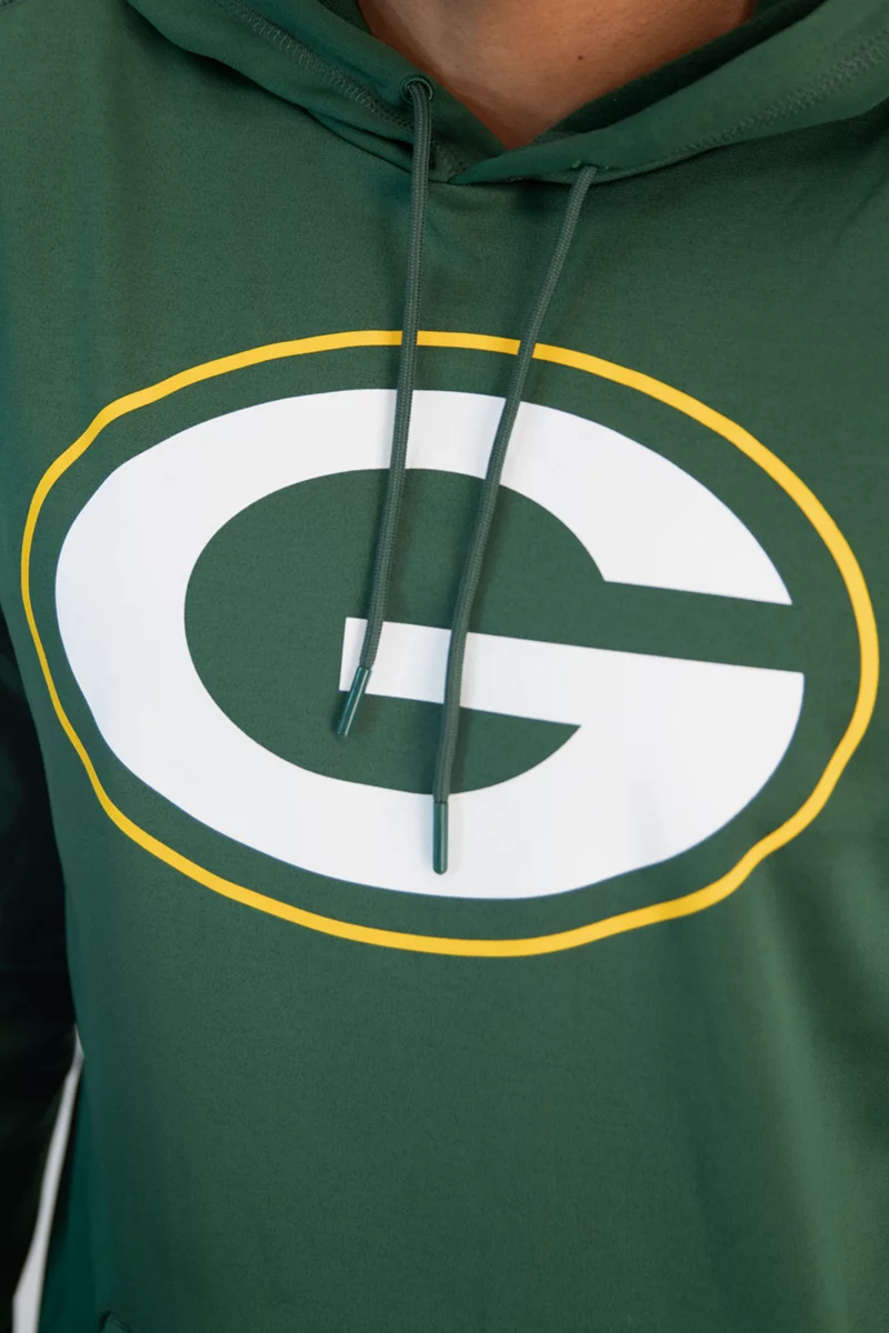 Nike Green Bay Packers Logo Prime Herren Hoodie