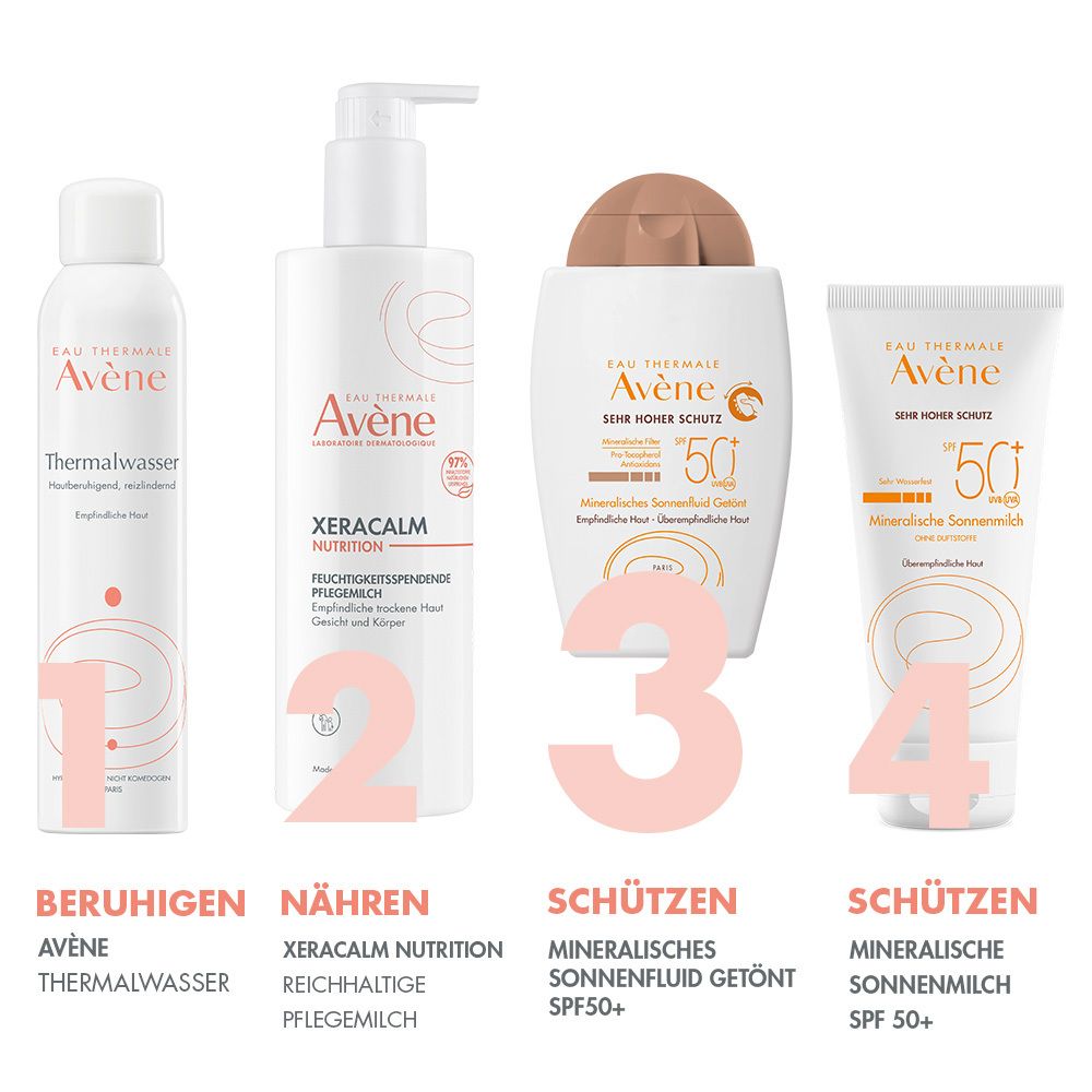 Avène Mineralisches Sonnenfluid SPF50+ getönt