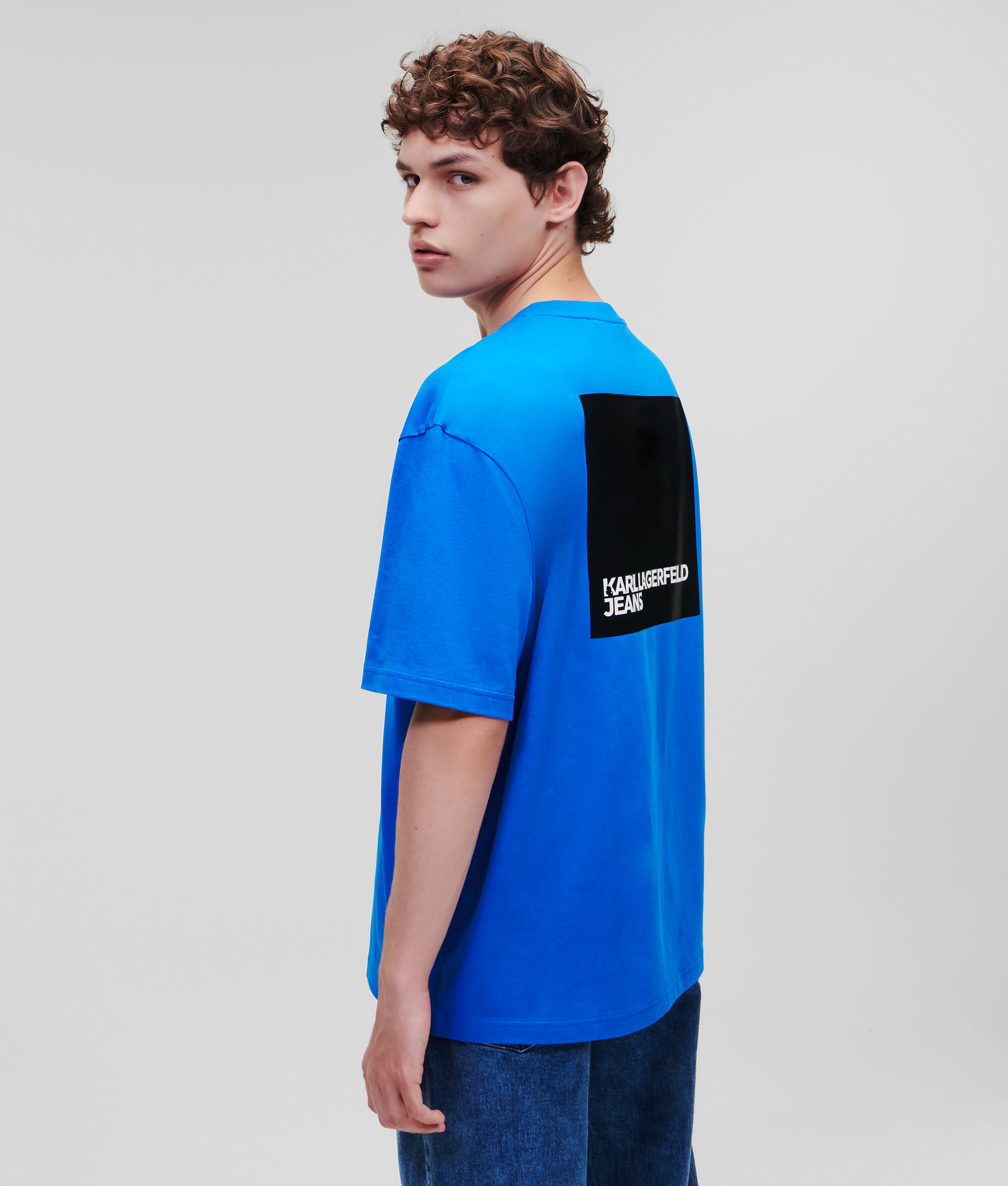 T-SHIRT UNI AVEC LOGO KLJ