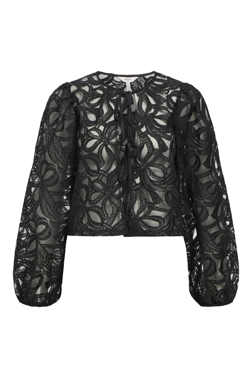 Object Objrose L/S Re Top Aw Fair 24 4757665 black