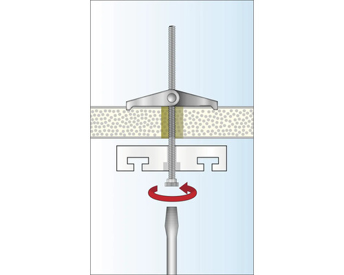 Veerklemmen Tox Spagat M5, 10 stuks
