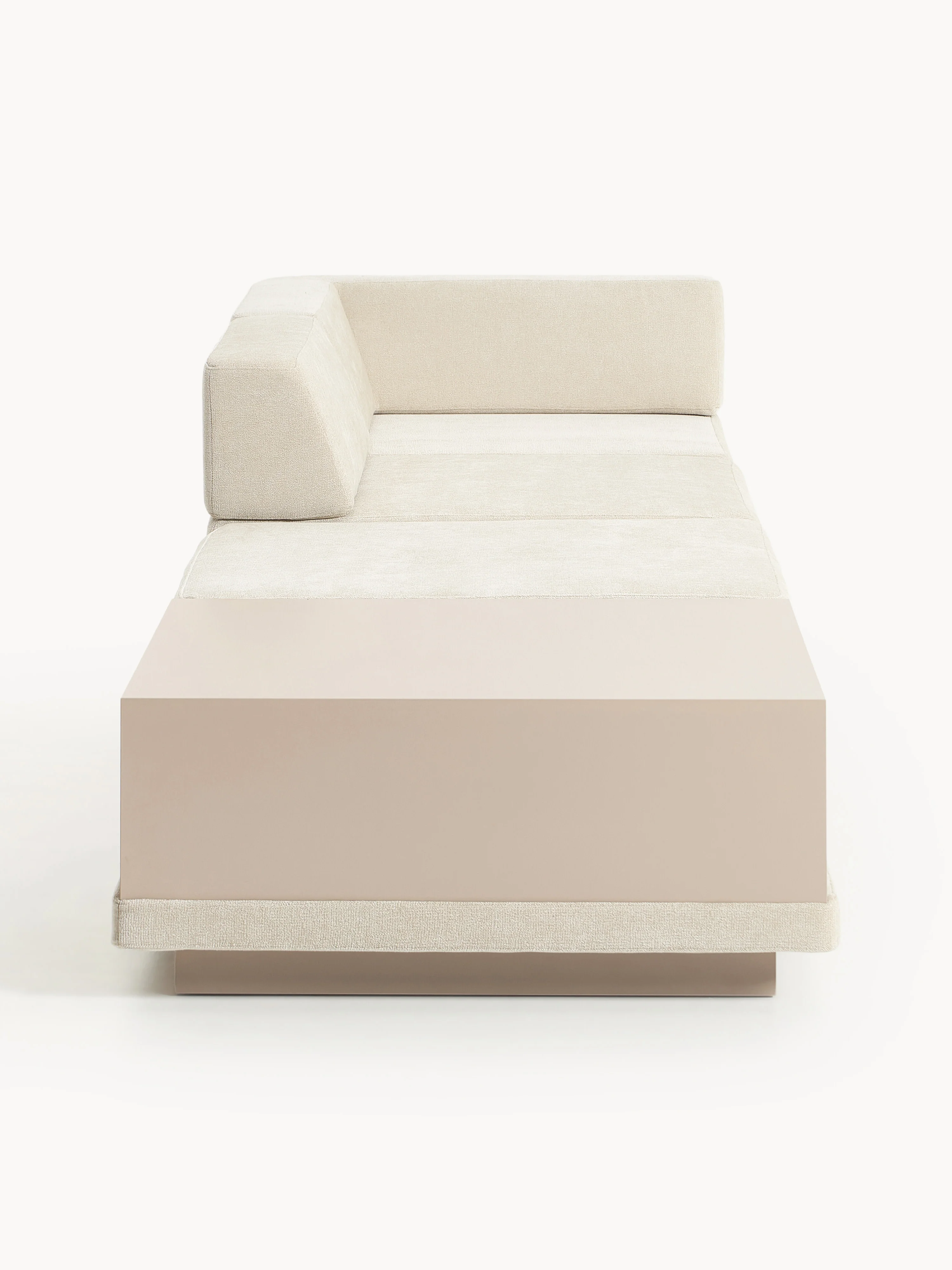 Modulaire bank Colin (4-zits) met salontafel & poef