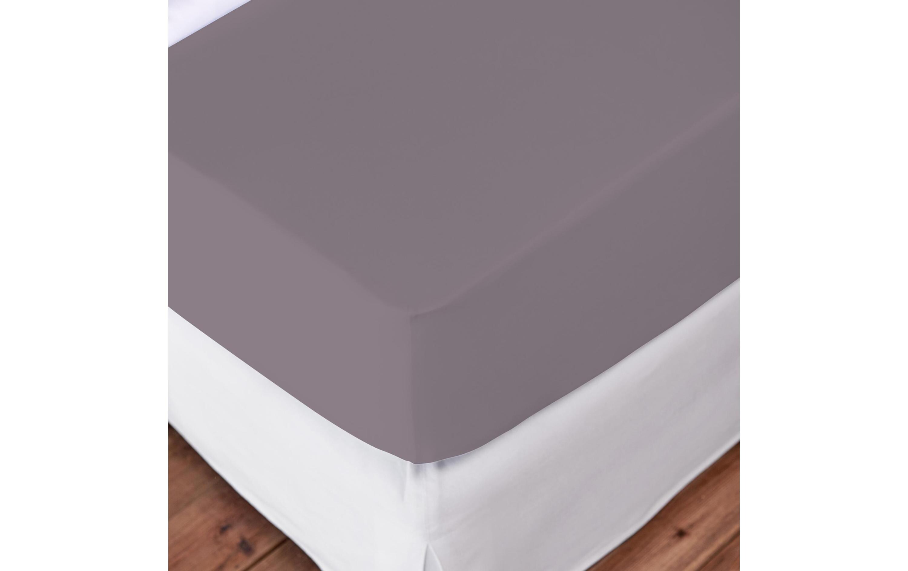 Fixleintuch Lycra 140-160 x 200 cm, GraphitLiving Home - qualitativ hochwertige Bettbezüge für Ihr Zuhause