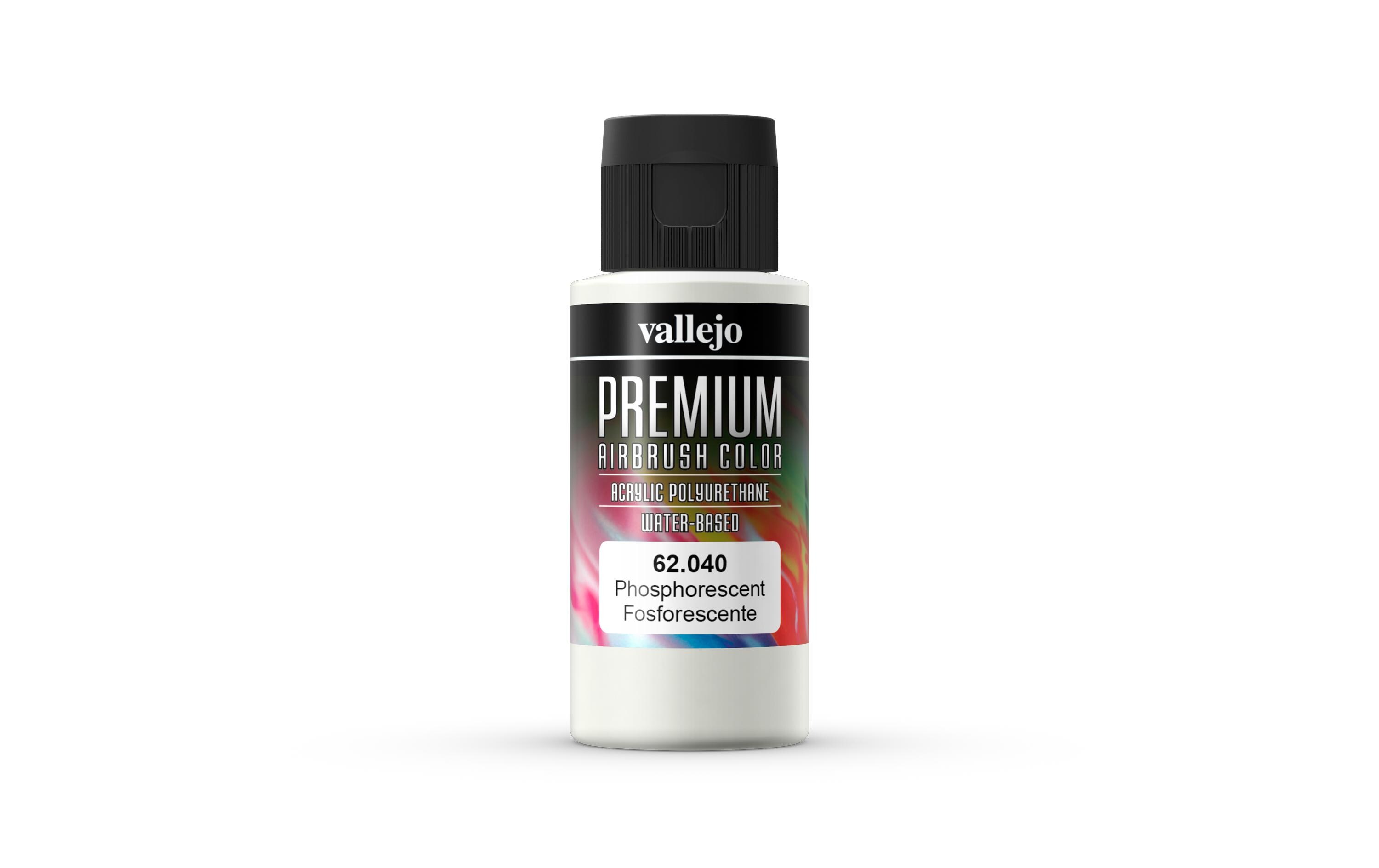 Airbrushfarbe Premium, Phosphoreszierend 60 mlPhosphorescent Premium Airbrush
