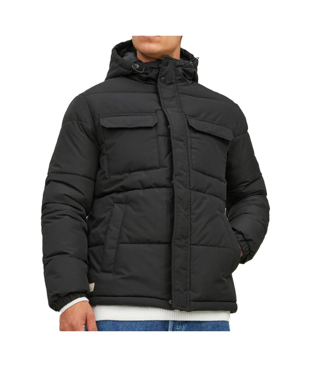 Blouson Noir Homme Jack & Jones Will Jacket Ot