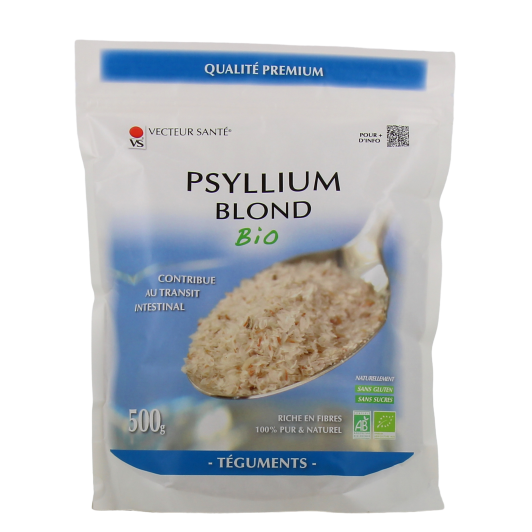 Vecteur Santé Psyllium blond bio - Transit intestinal