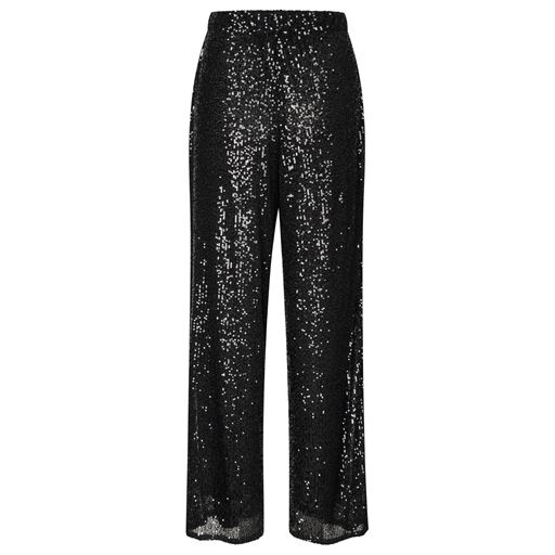 Rosemunde Sequin Bukser, Black, 34
