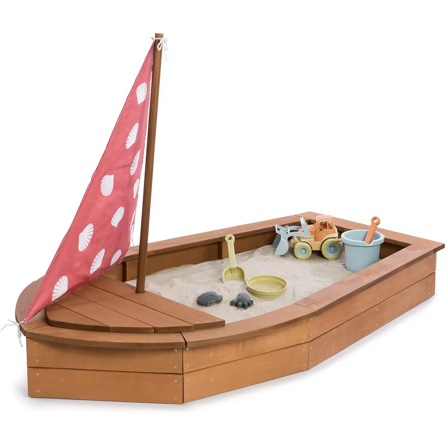 MUDDY BUDDY® Sandkasten Seashell Diver, kakaobraun