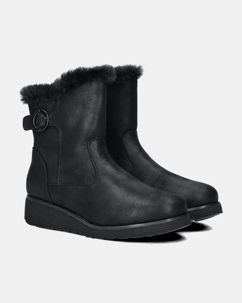 Skechers Keep Sake Wedge Gevoerde boots  - zwart