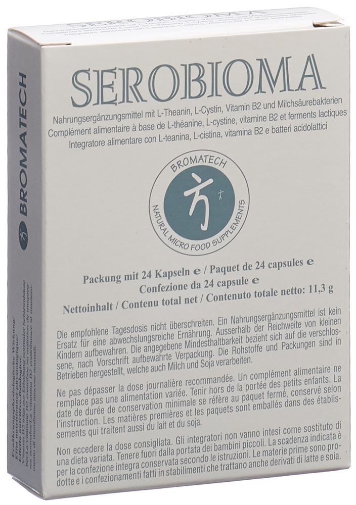 SEROBIOMA BROMATECH Kaps Blist 24 Stk