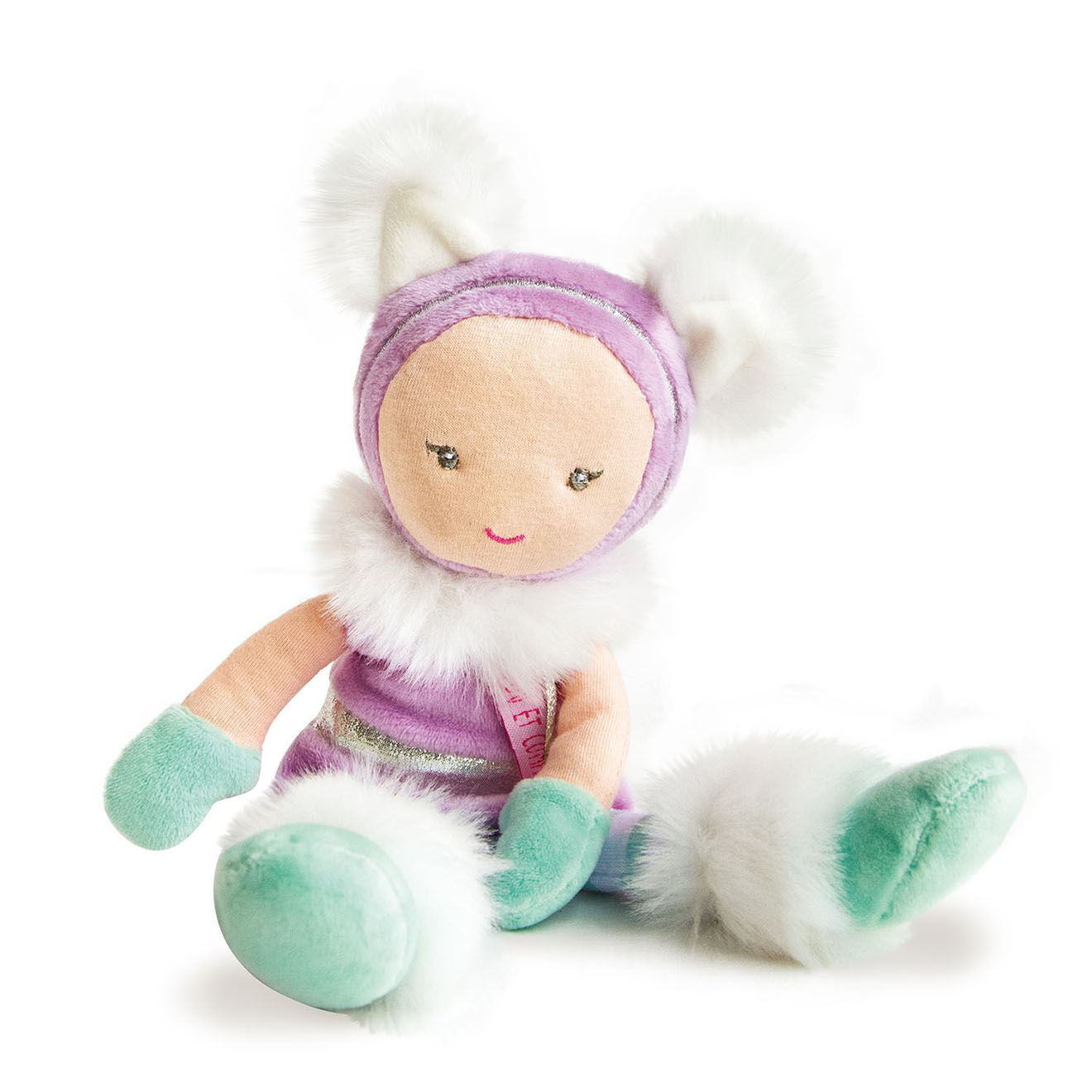 Doudou et Compagnie 1 Poupée Lady multicolores (modèle aléatoire)