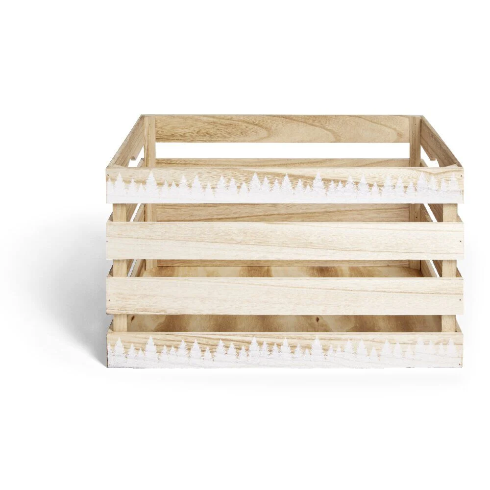 Cagette en bois 44x33xH25cm