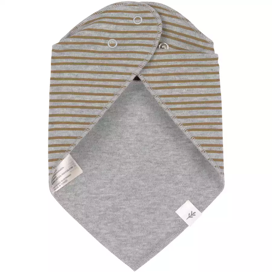 LÄSSIG Dreieckstuch Baby 2er Pack Blue Grey
