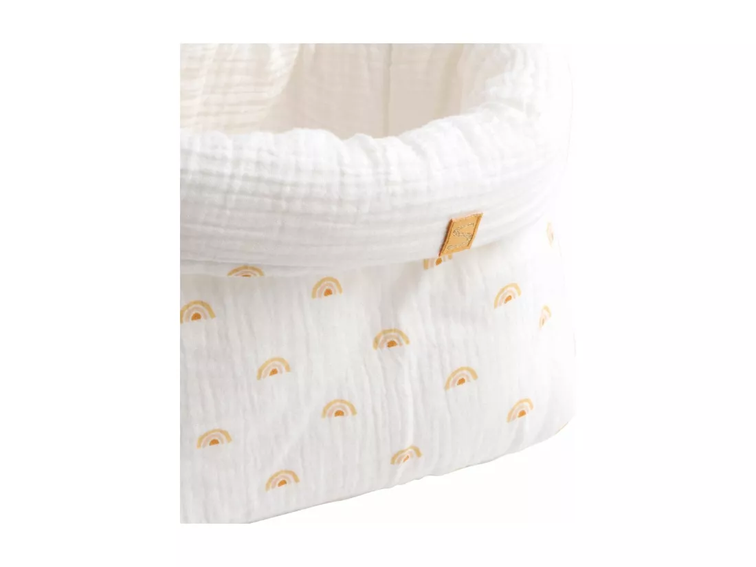 Panières de rangement lot de 2 en coton