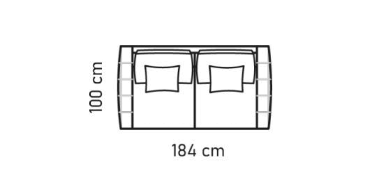 Nuuck Bente 2,5-Seater inner green 1242