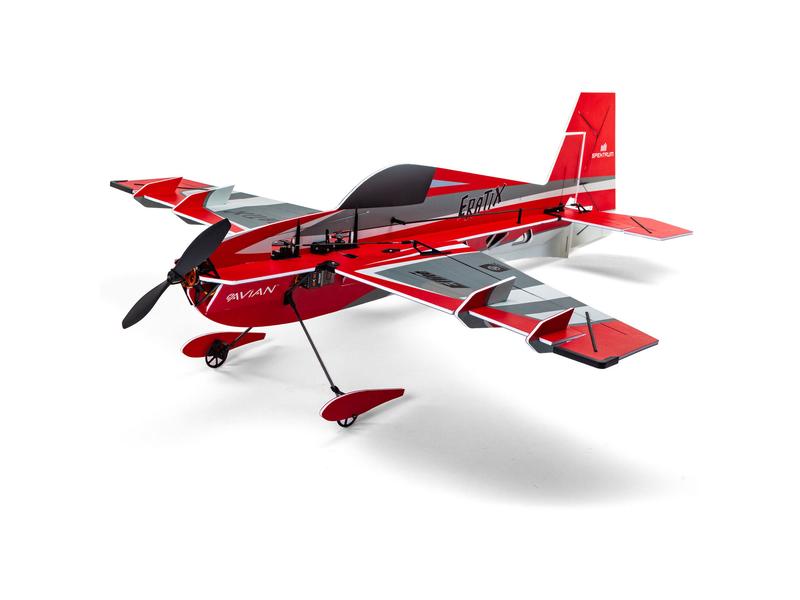 E-flite Shockflyer Eratix 3D 860 mm BNF Basic Kunstflug Modell in Kreuzrumpf-Bauweise mit Spektrum Technik