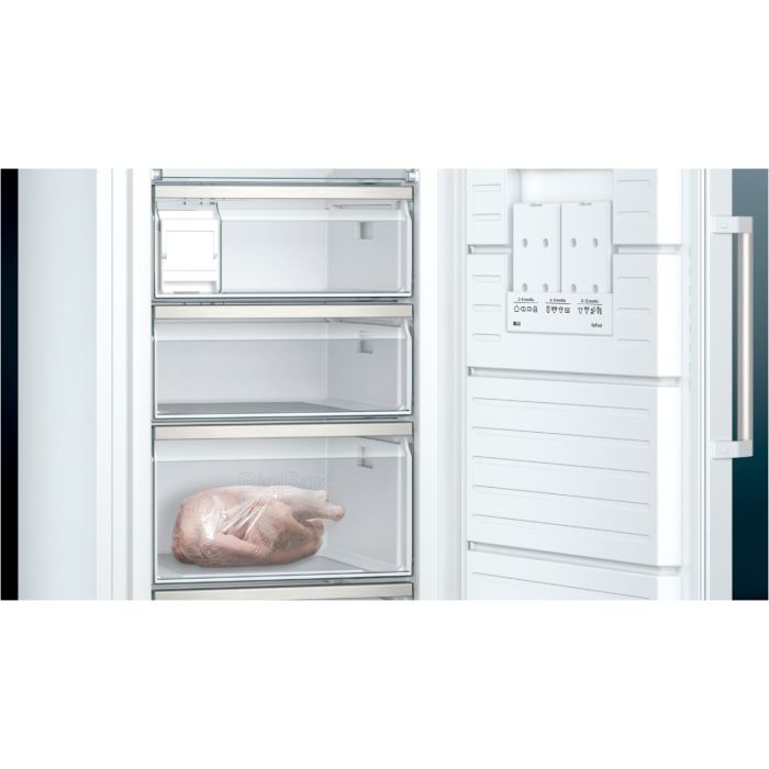 Siemens Gefrierschrank iQ500 GS58NAWDV Weiß