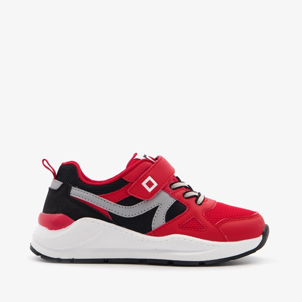 Blue Box jongens sneakers rood/zwart