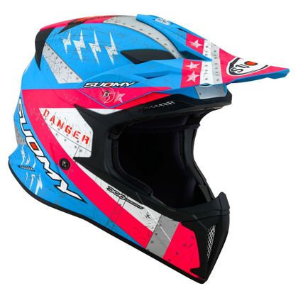 Casque cross Suomy X-WING - JETFIGHTER 2024 - Rose
