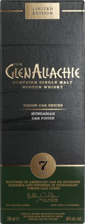 GLENALLACHIE 7 YEARS HUNGARIAN VIRGIN OAK 70CL