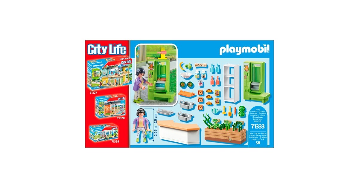 PLAYMOBILCity Life - Schoolkiosk Constructiespeelgoed  (71333)