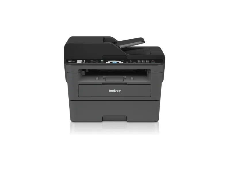 Brother MFC-L2710DW - Multifunktionsprinter - S/H - laser - Legal (216 x 356 mm) (original) - A4/Legal (medie) - op til 30 spm (kopiering) - op til 30 spm (udskriver) - 250 ark - 33.6 Kbps - USB 2.0, LAN, Wi-Fi(n)